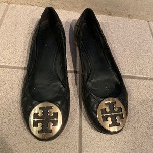 Quilted Tory Burch flats
